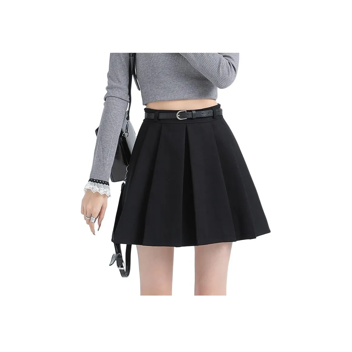 MM Повседневные короткие юбки для осеннего и зимнего сезона женские