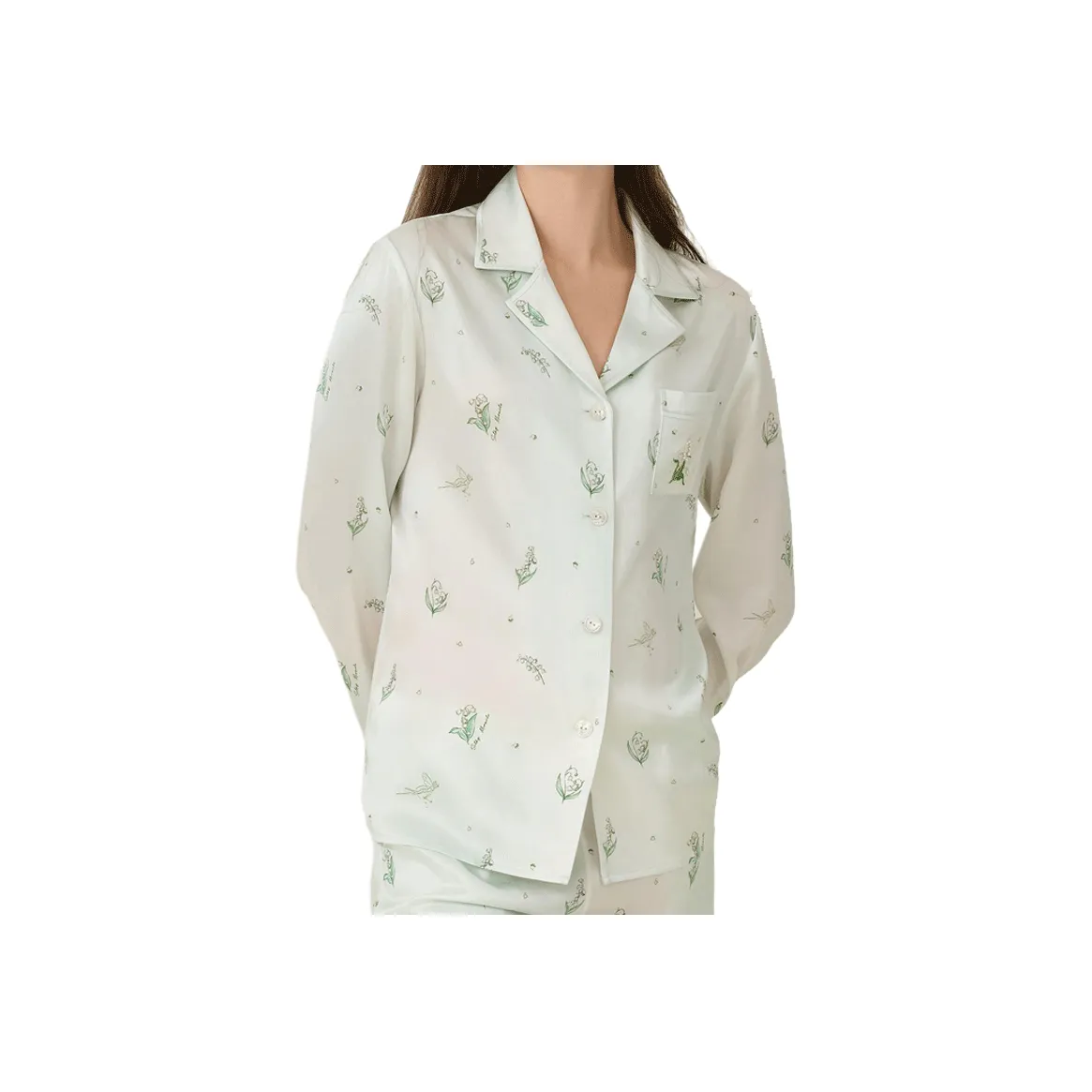 SILKY MIRACLE Pajama Set Women's Mint Green