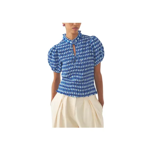 ANTIK BATIK Синие Женские Рубашки