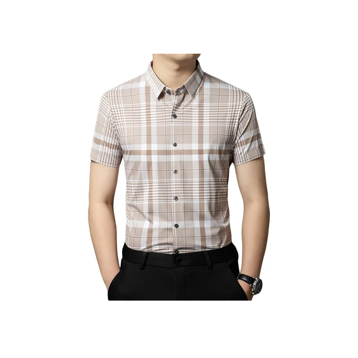 Vintage Cars Короткий рукав Рубашка Мужская