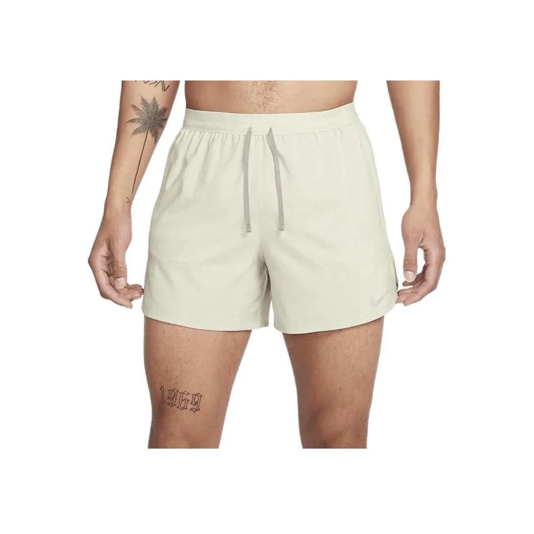 Nike Dri FIT 5' Brief Lined Running Shorts Casual Shorts Men's Green