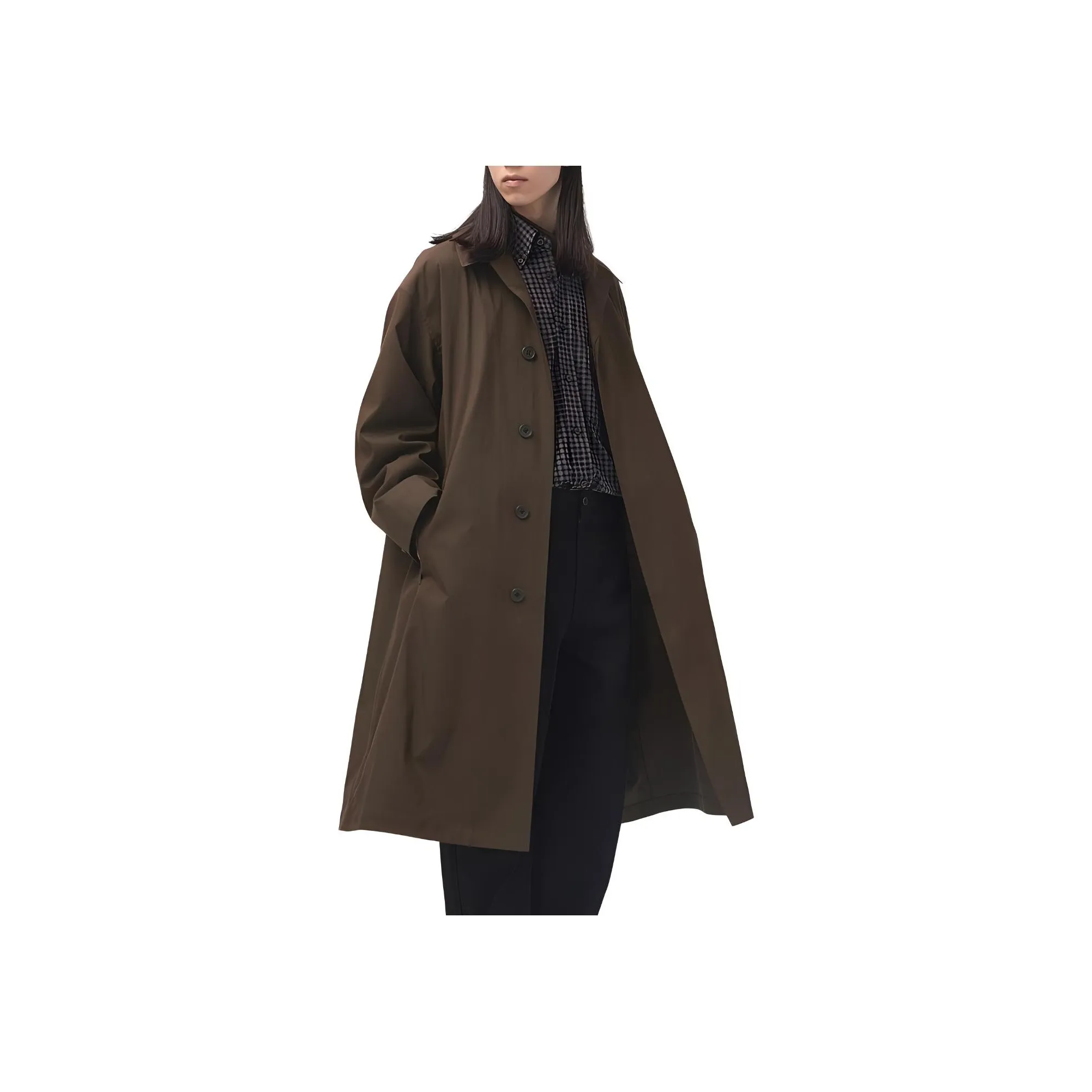 UNIQLO Coats Men's Umber