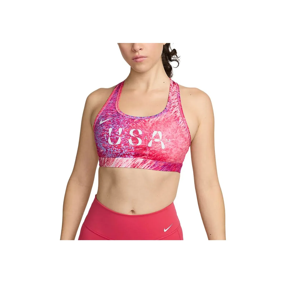 Nike Usa Swoosh Women's Nike Dri-FIT Padded Sports Bra