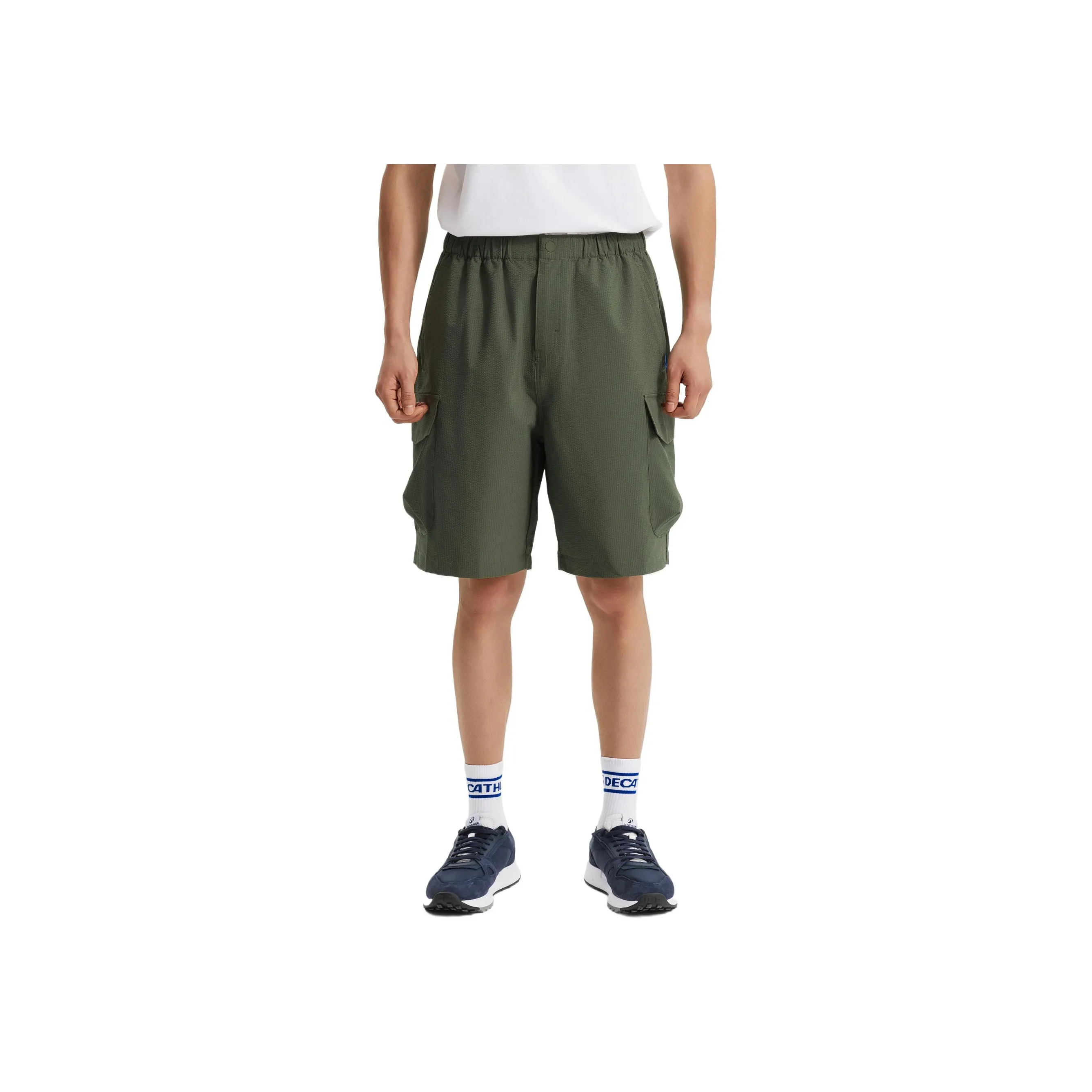 DECATHLON Casual Shorts Men's Khaki Green