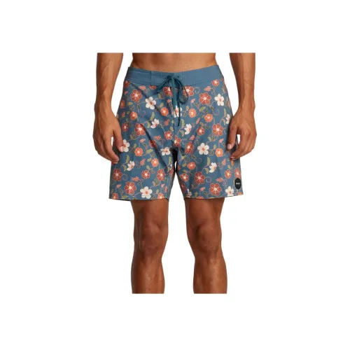 RVCA Blue Мужские Повседневные Шорты