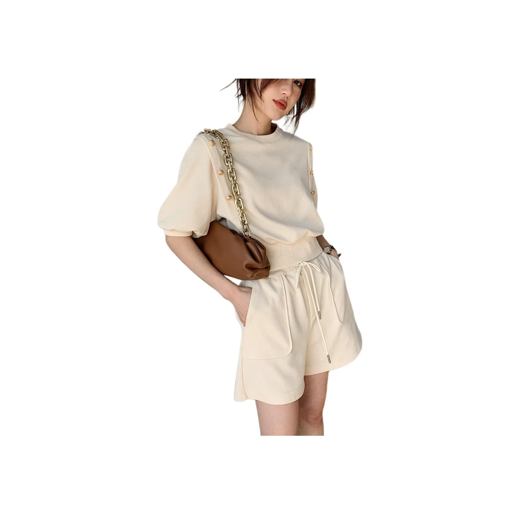 NANING 9 Женские Повседневные Костюмы