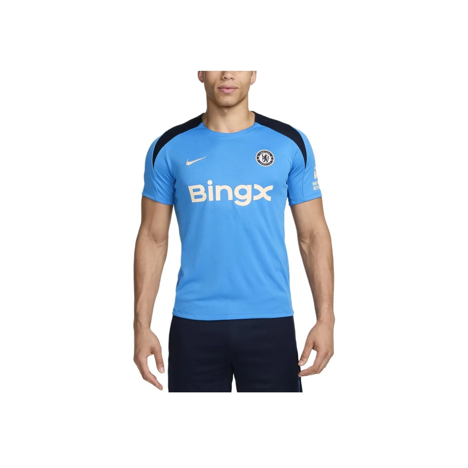 Nike Chelsea FCDri Fit T Shirt Men's Light Blue