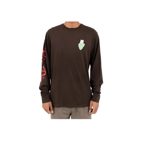 RIPNDIP Темная умбровая унисекс футболка