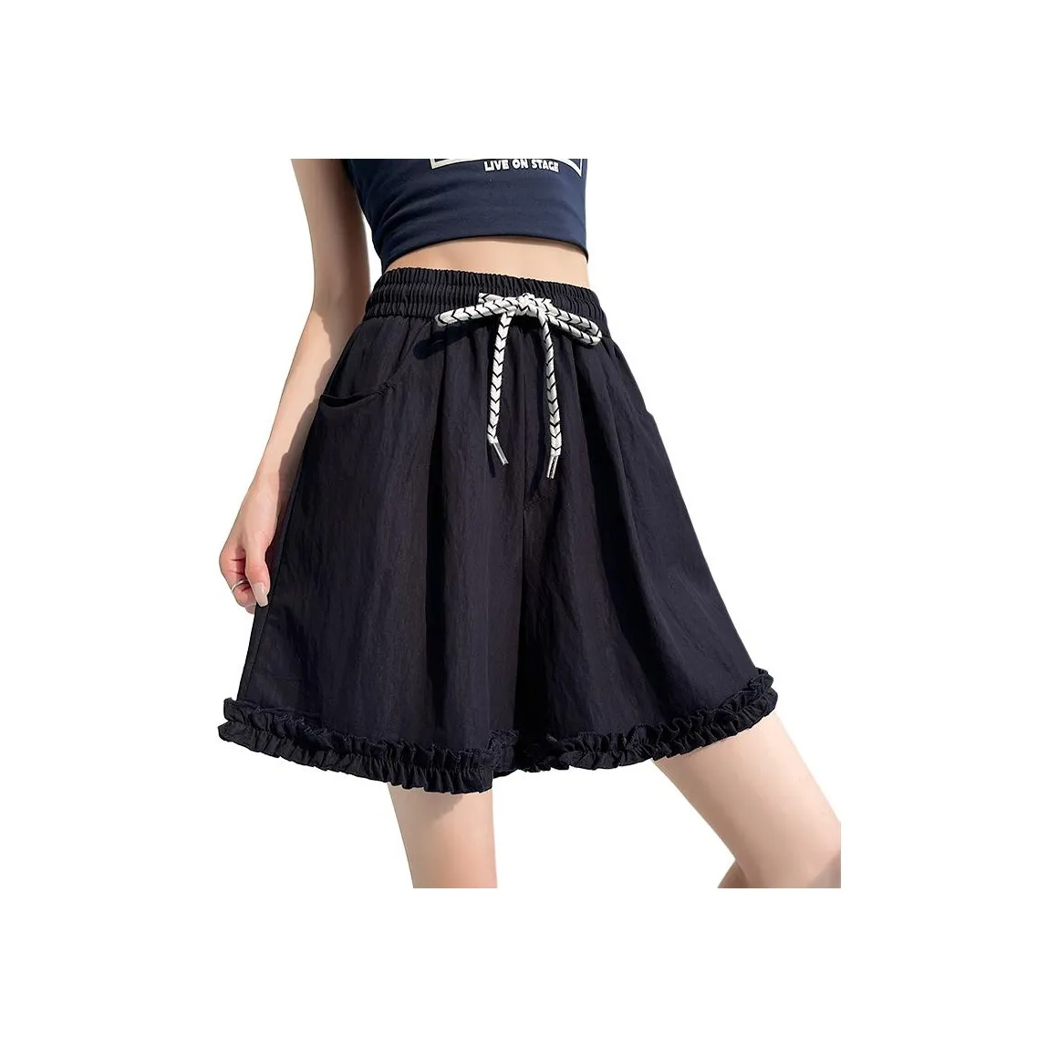 MM Ruffle Women's Casual Shorts