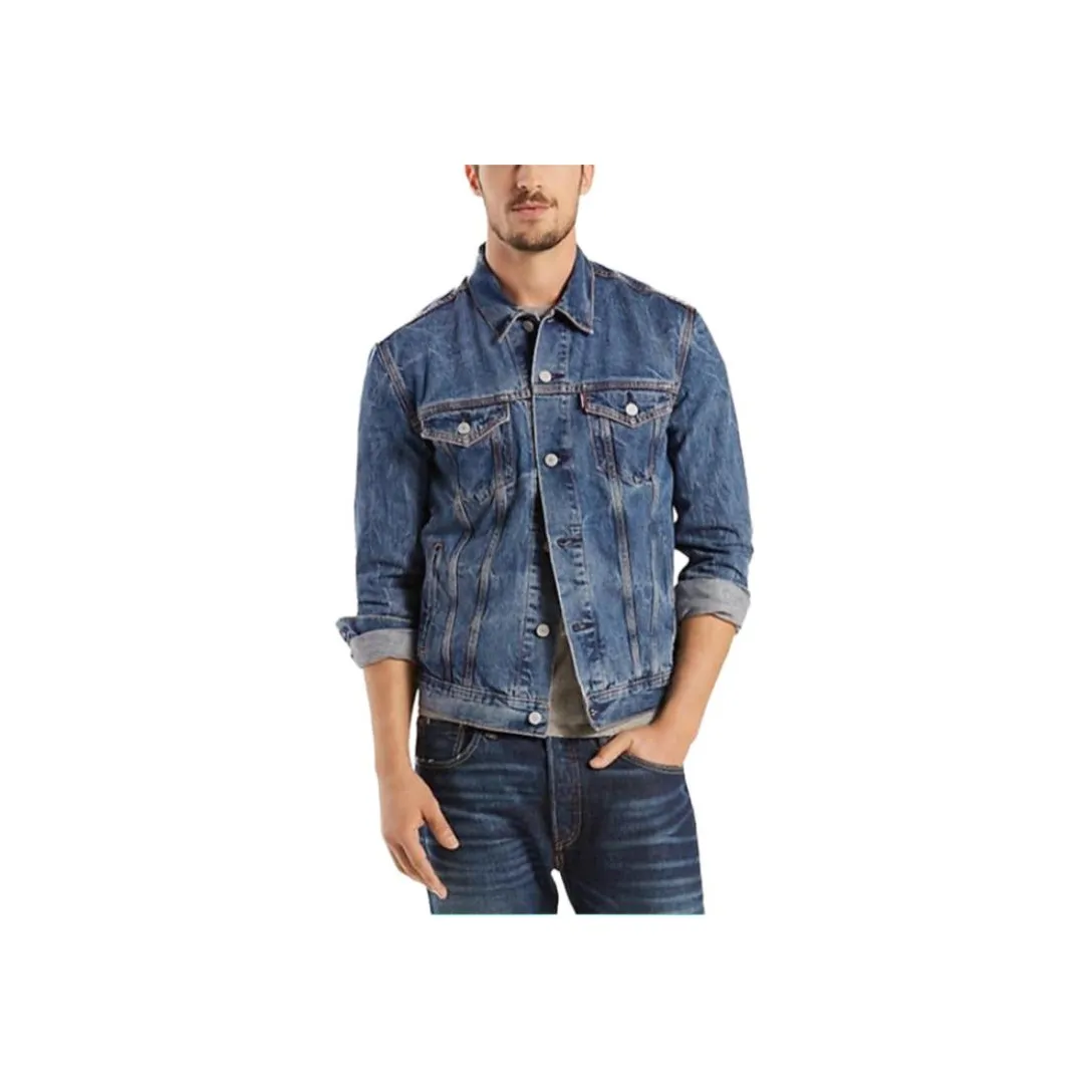 Levis Denim Jackets Men's Blue