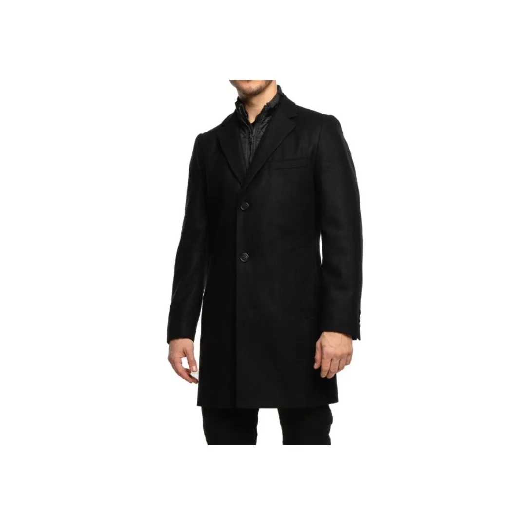 HUGO BOSS Coats Men's Black