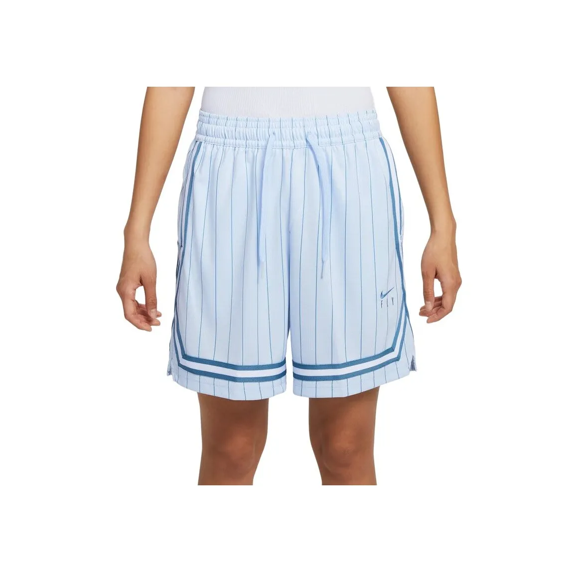 Nike FLY CrossoverDri Форма Баскетбольные шорты Женские Фиолетово-синий Дымчато-синий