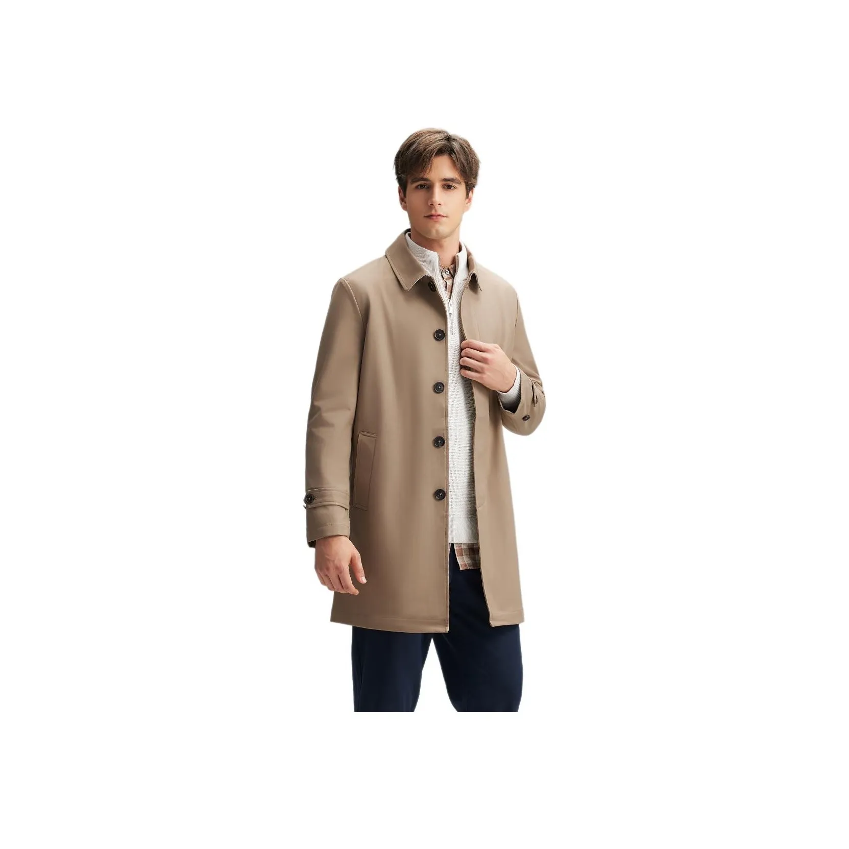 Hush Puppies Trench Coats Men's