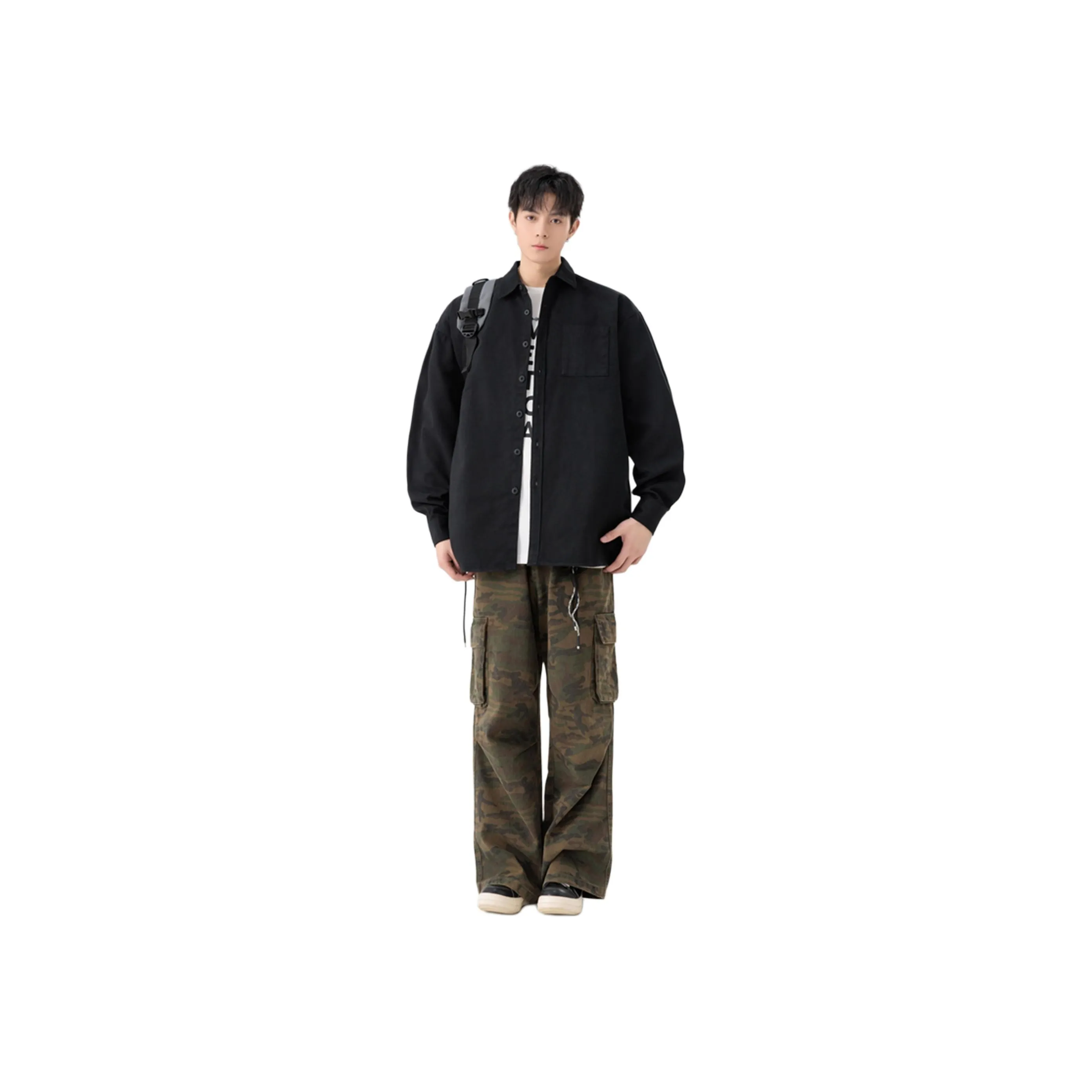 RUIFANDISI Мужские рубашки