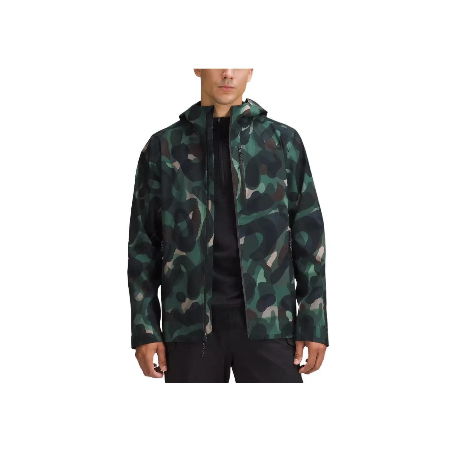 Lululemon Glyde City to Hike Waterproof Jacket Men Wave Cyan