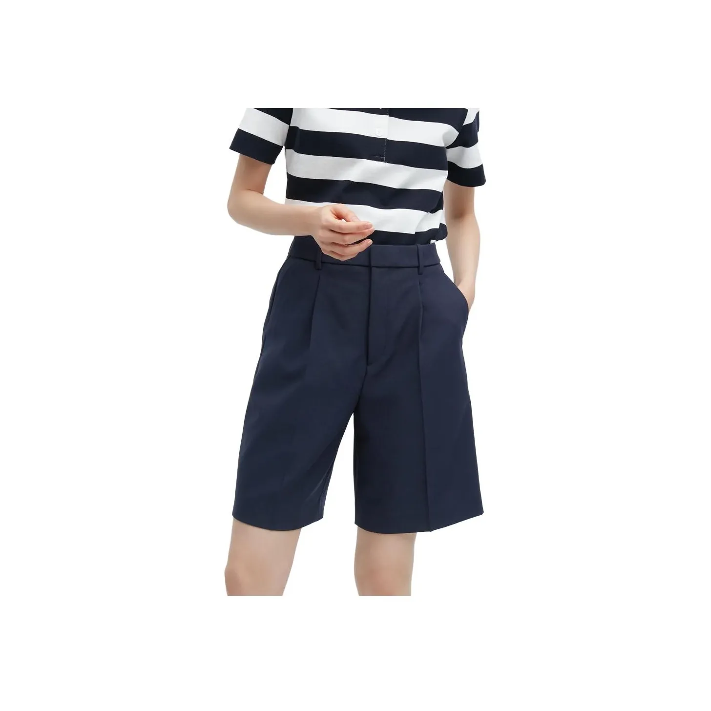 UNIQLO Casual Shorts Women's Navy Blue