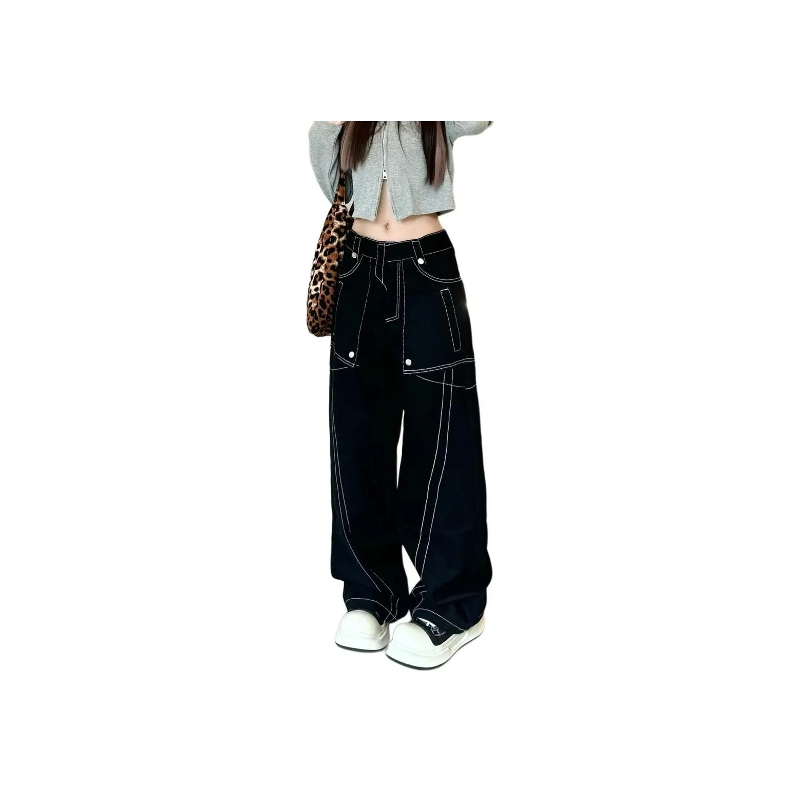 SUNSETMONENT Jeans Unisex Black