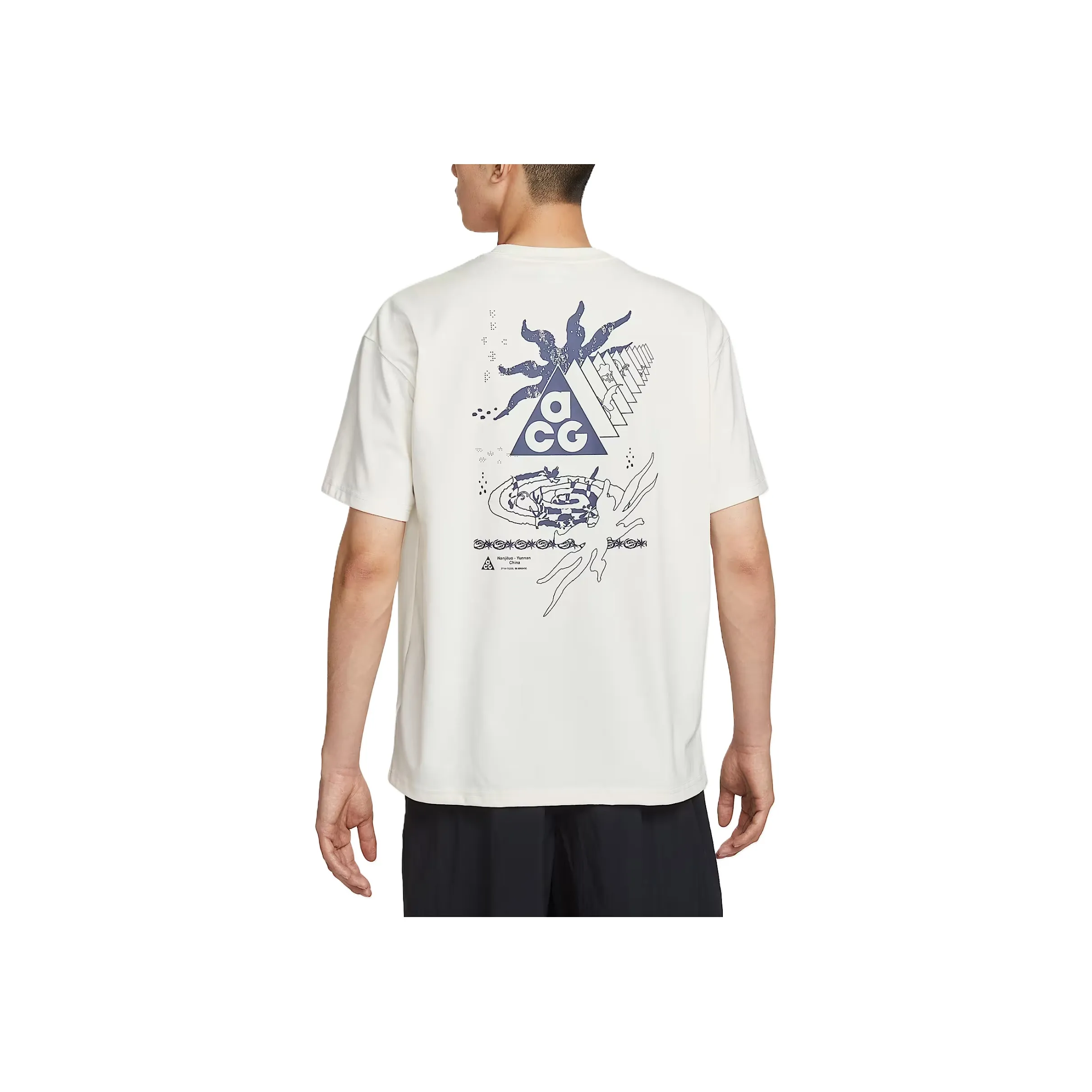 Nike ACG Холст Мужская T-рубашка