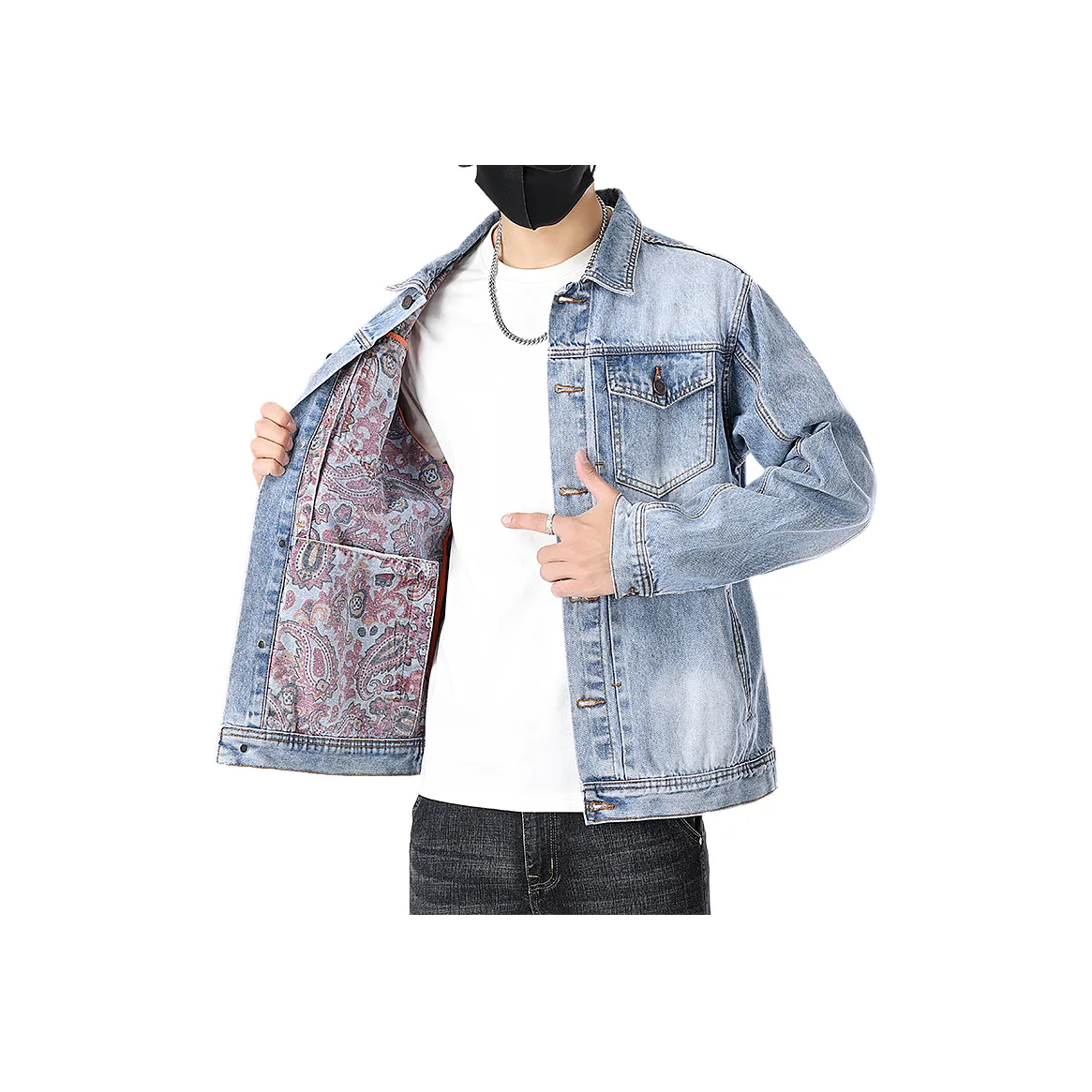 WilliamPOLO Denim Jacket Unisex