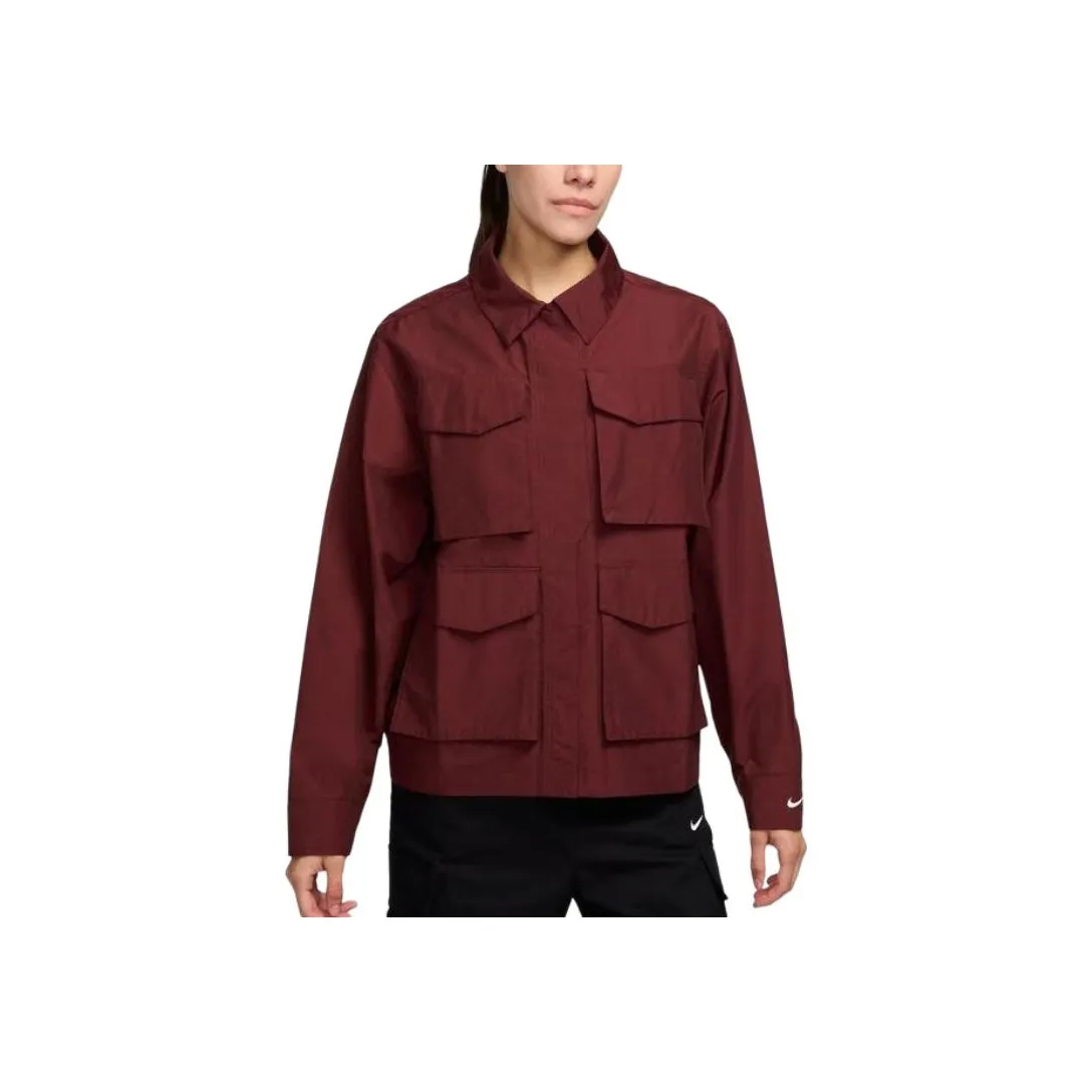 NIKE Red Женские Куртки