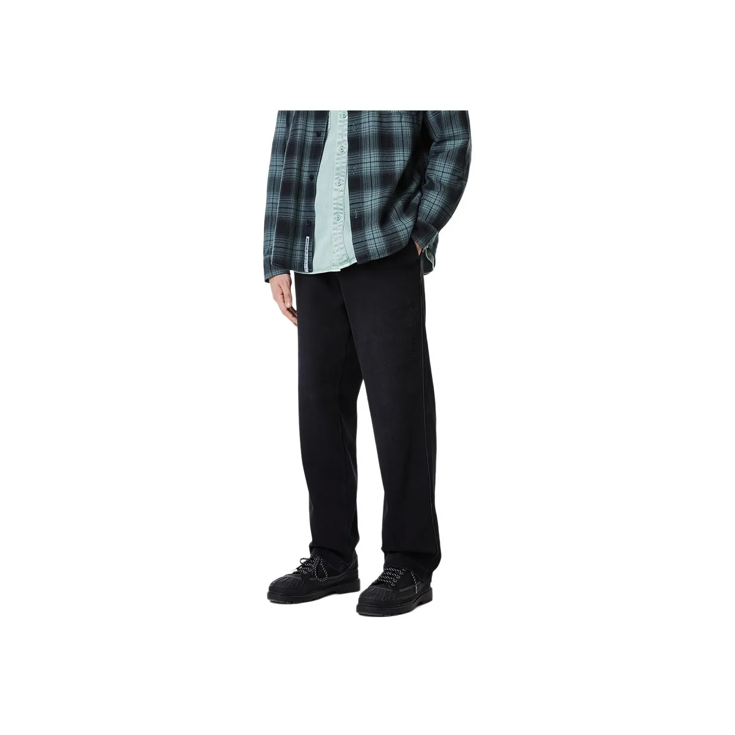JACK JONES· Casual Daily Outfit Casual Pants Men's Black