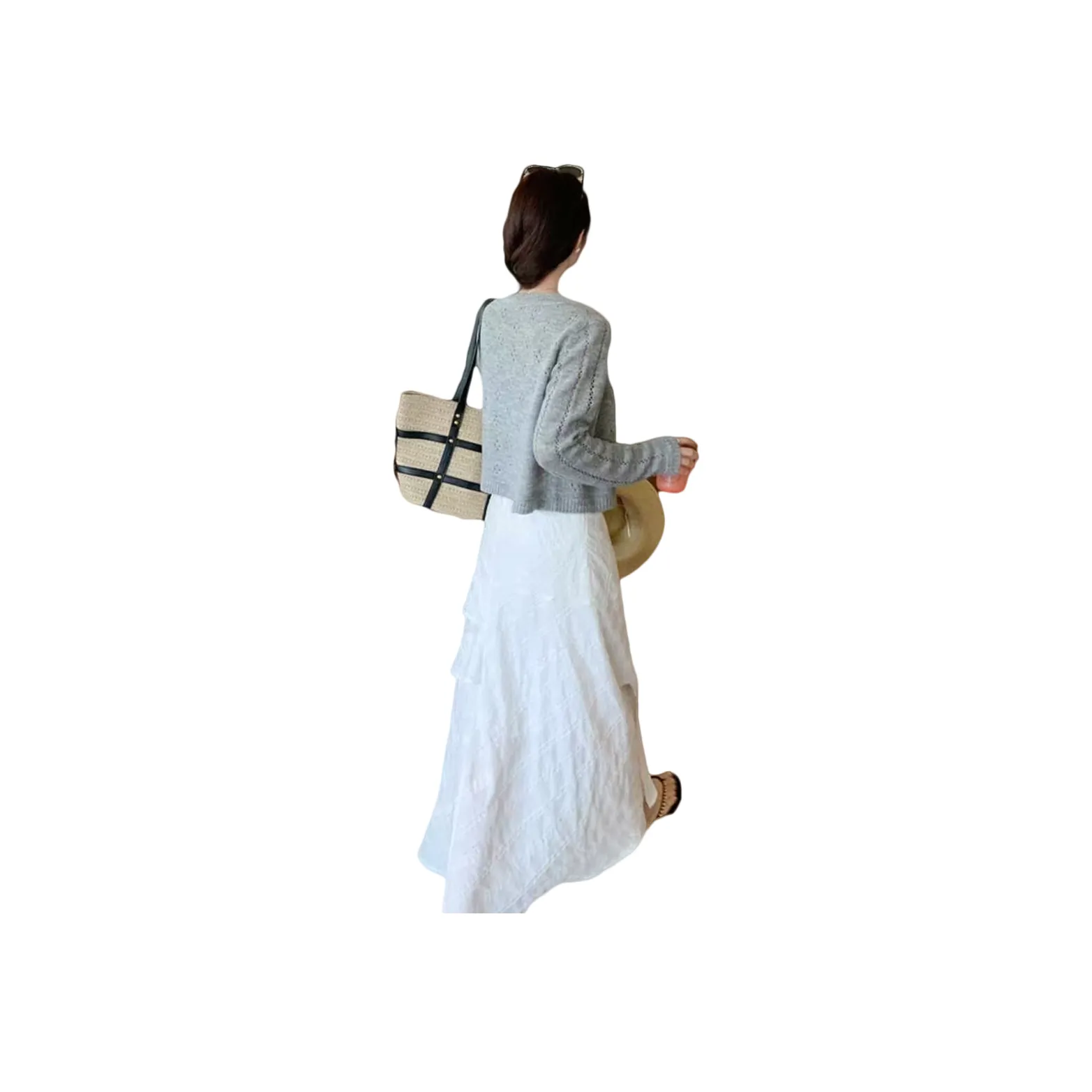AURORA MUSE Skirt Set Women's White