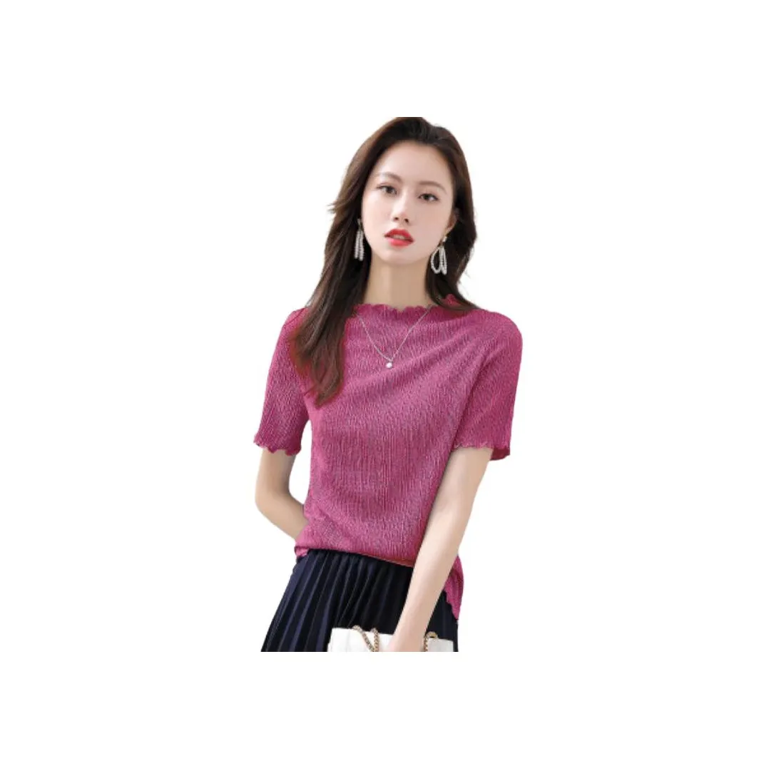 Mo Han Yi Mei T Shirt Women's Plum
