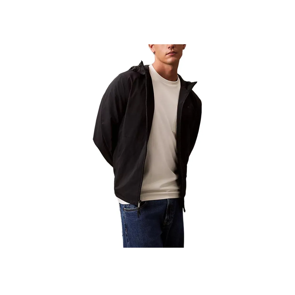 CALVIN KLEIN Тренчкот Мужской Черный