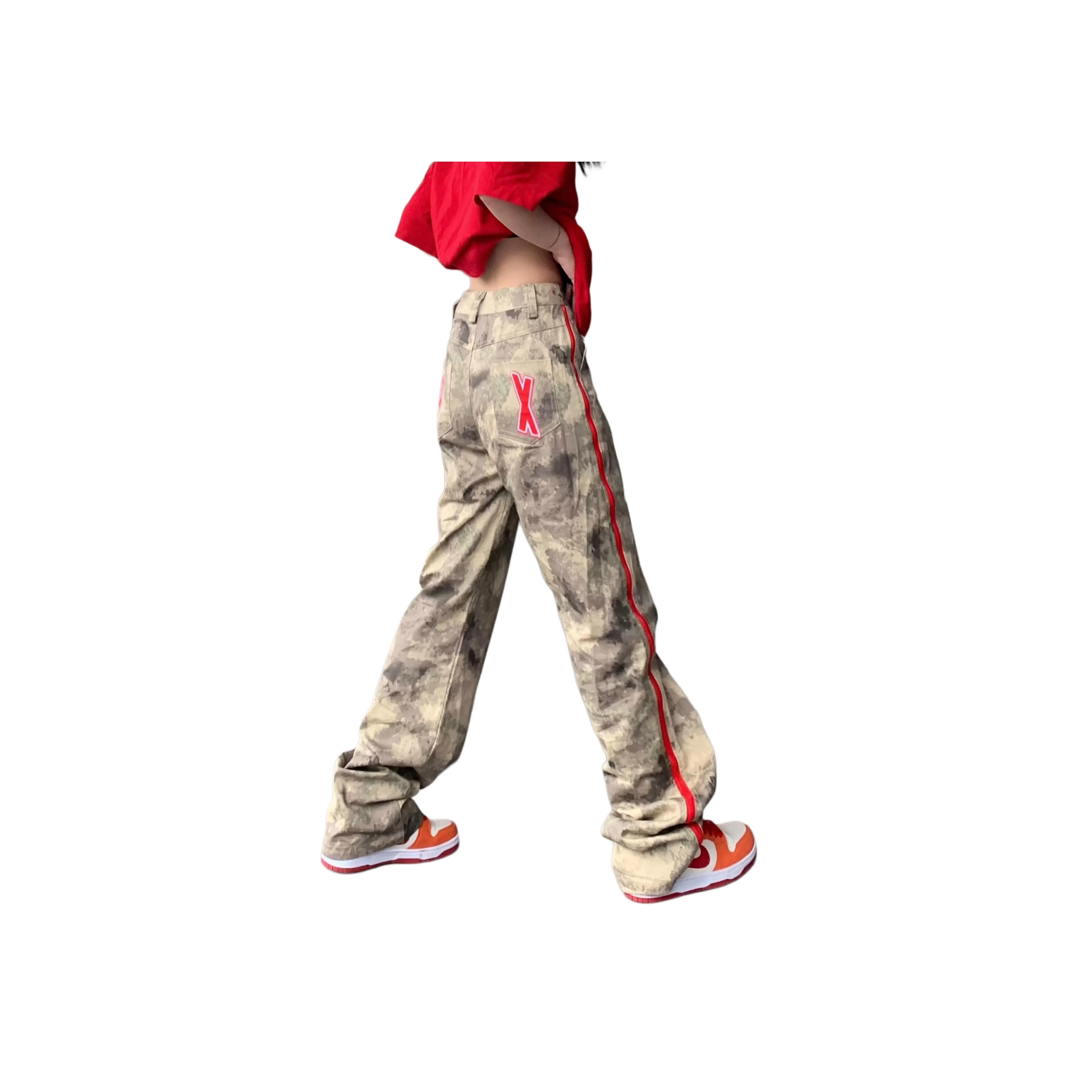 COMOWA Casual Pants Unisex Camouflage