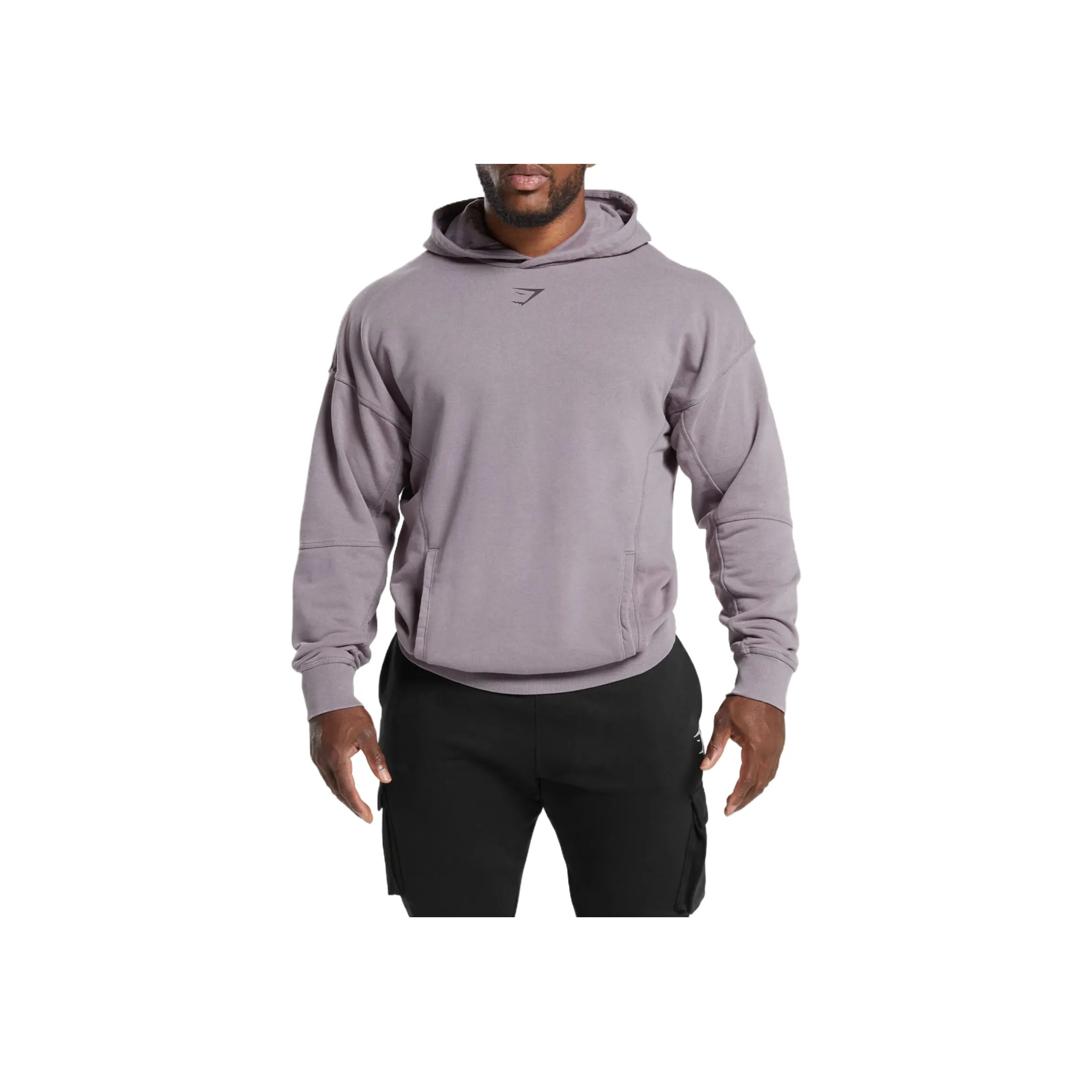 GYMSHARK Толстовка Мужская Пыльно-фиолетовая