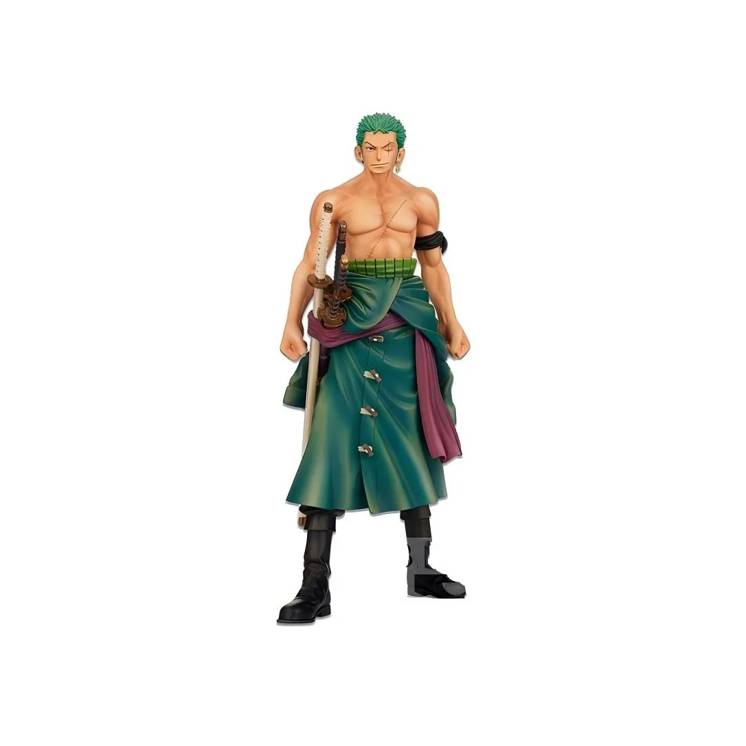 BANPRESTO One Piece Chronicle Master Stars Piece The Roronoa Zoro Figure Teal