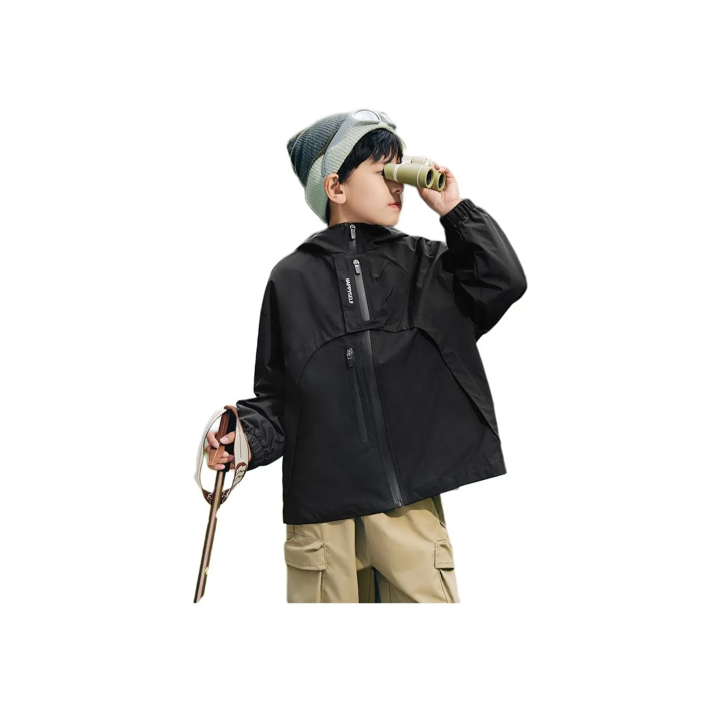 ZOSEE Уровень 4 Водонепроницаемый Мягкий Чехол Ветровка Детский