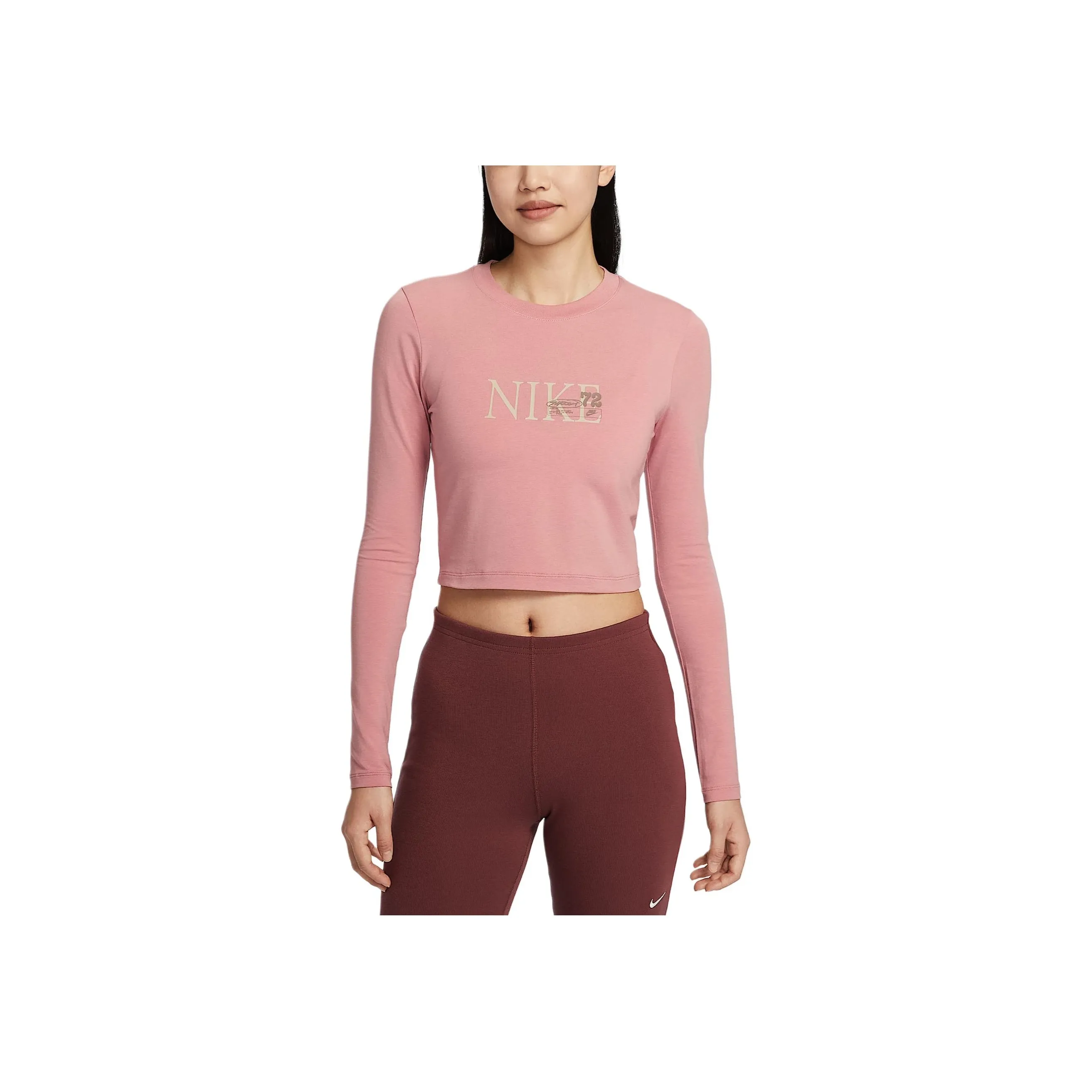 Nike Crop Top Women's Stardust Red