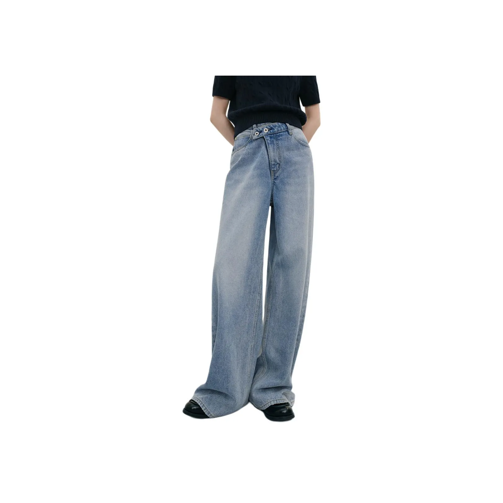 Orange Desire Jeans Women's Vintage Light Blue