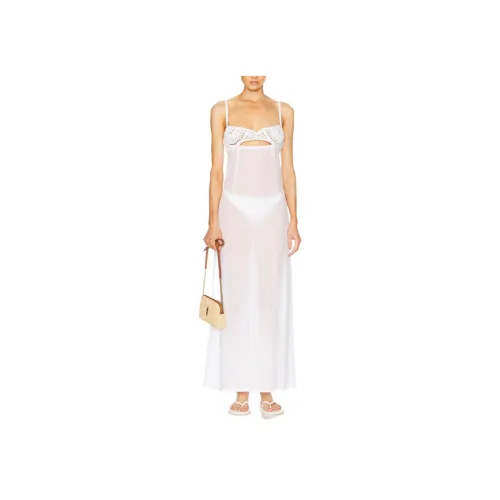 AKOIA SWIM Белый Женские Слиплатья