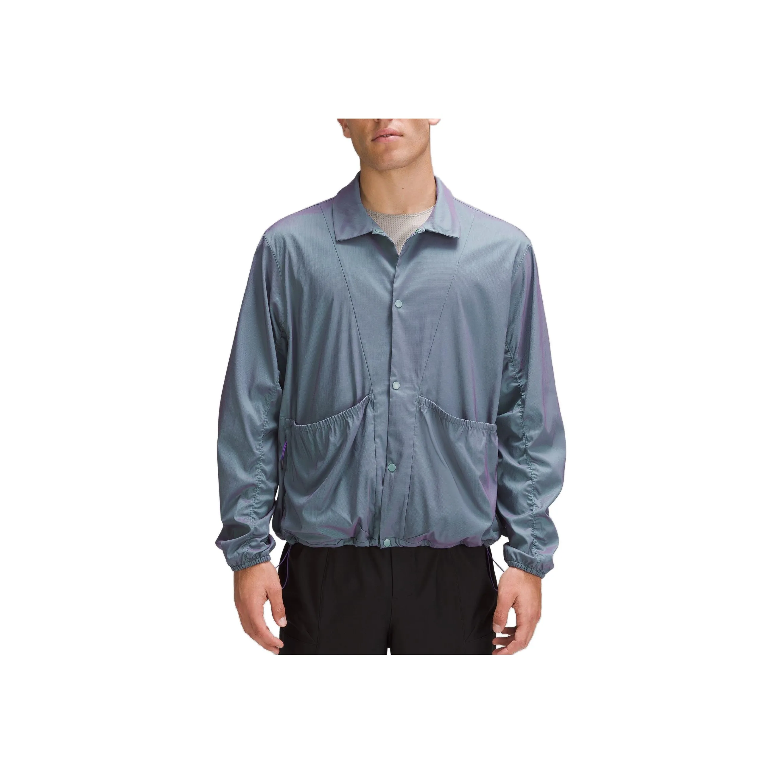 Lululemon Lab Series Jackets Men's Tide Blue/Power Purple