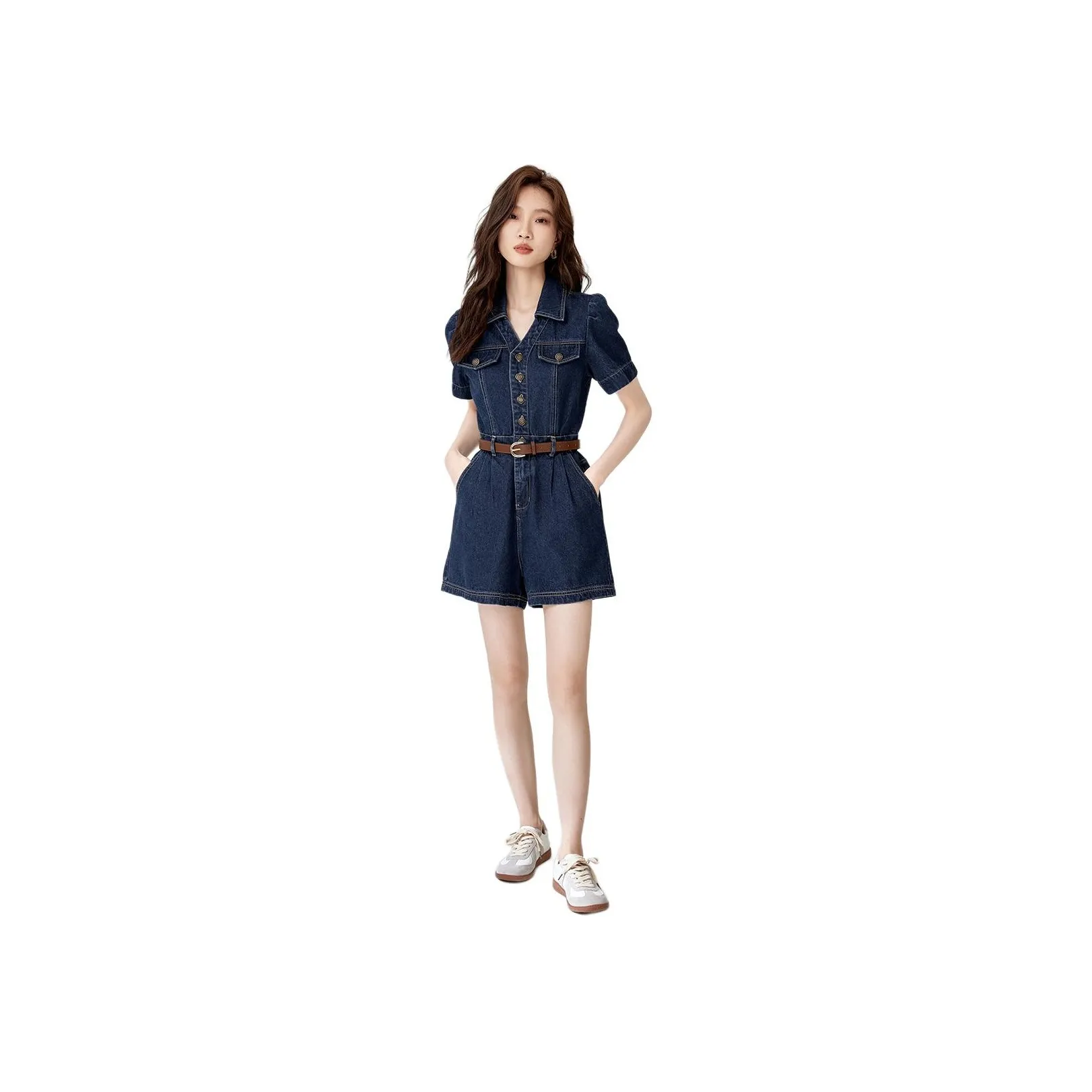 Mo Han Yi Mei Jumpsuit Women's Blue