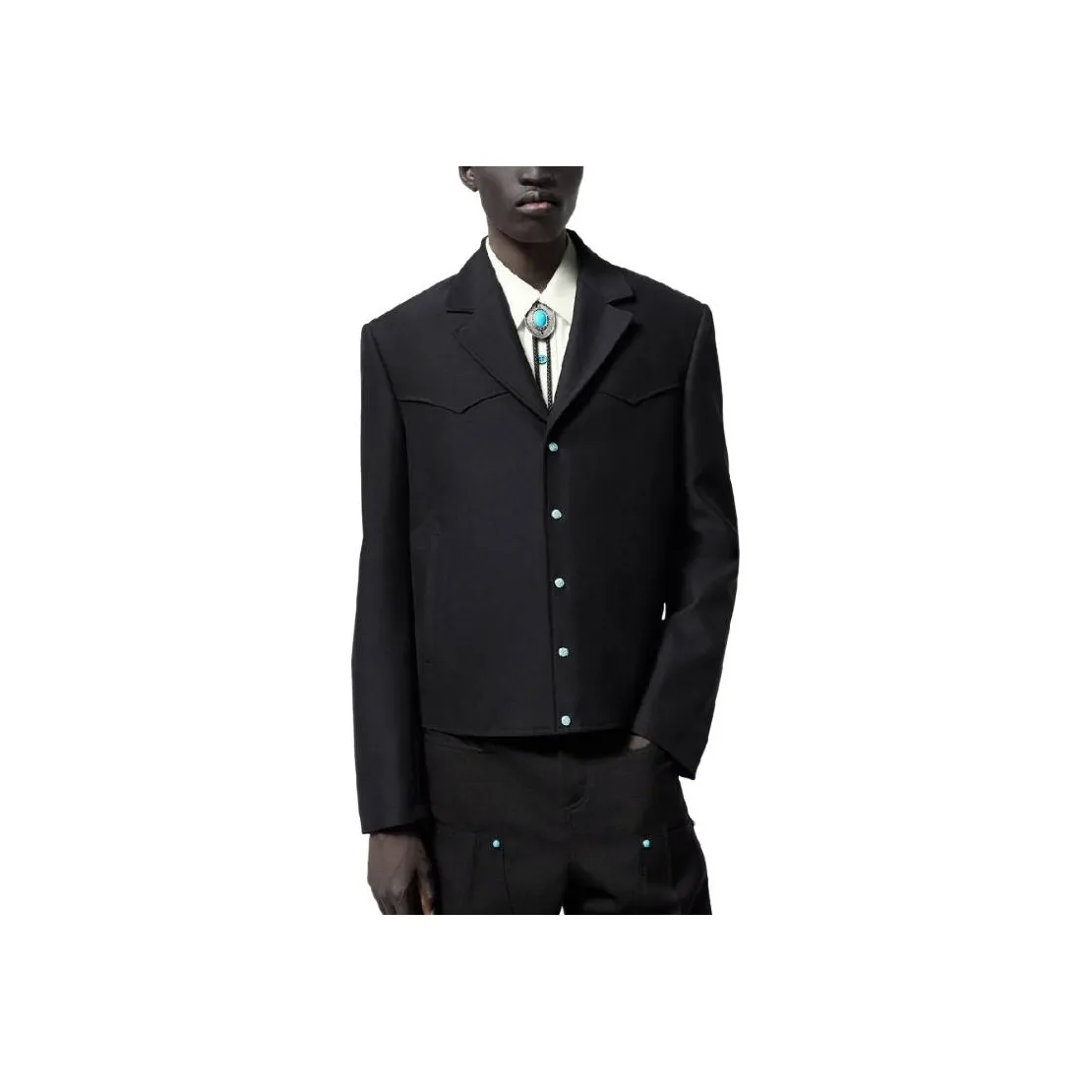 LOUIS VUITTON Western Cut Wool Jacket