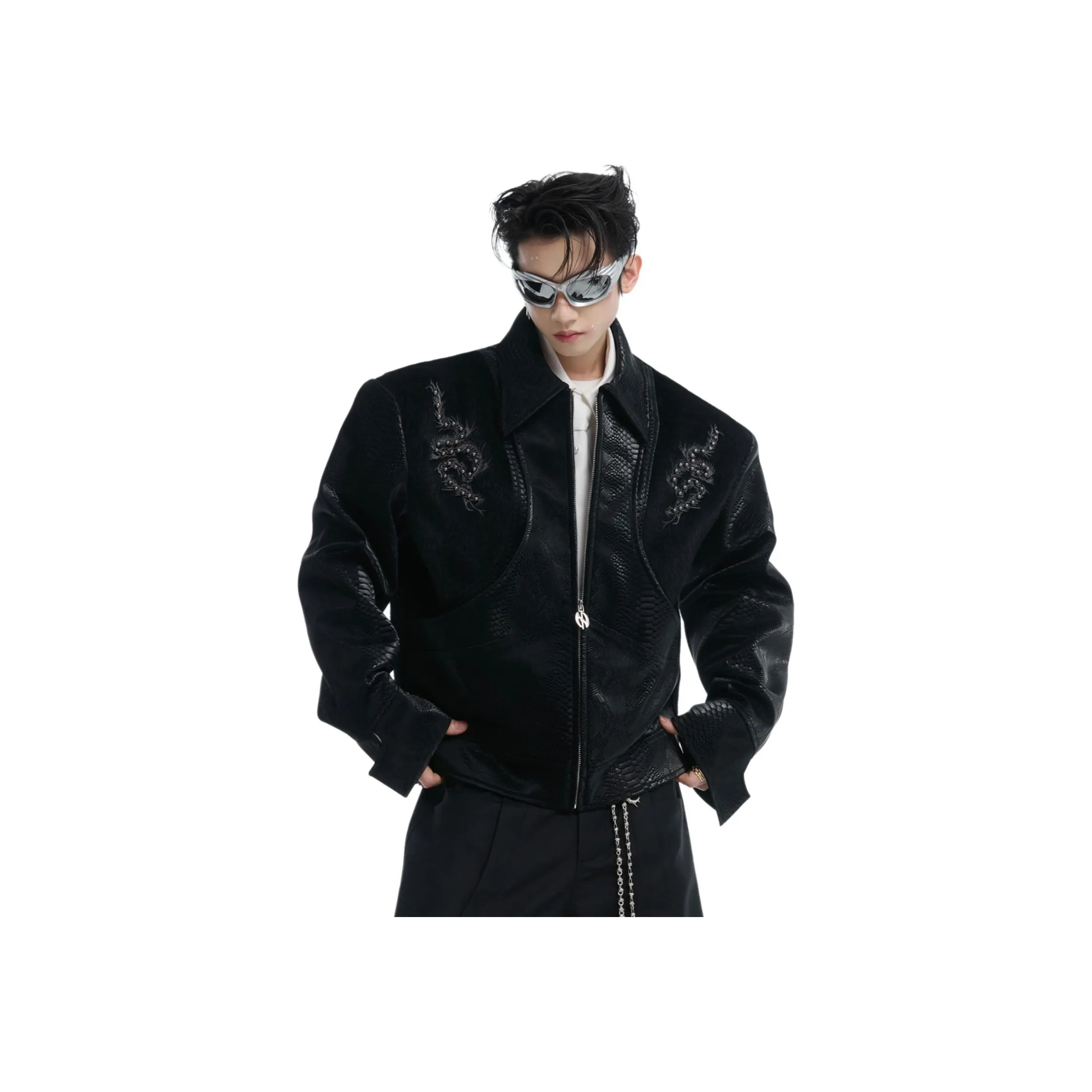 NEVER RULE Черный Унисекс Куртки