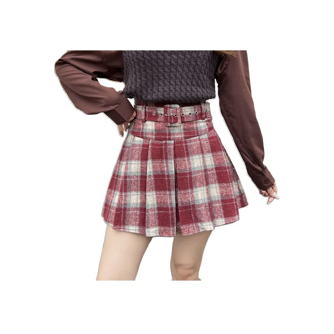 MM Casual Short Skirts For Fall And Winter Women's
