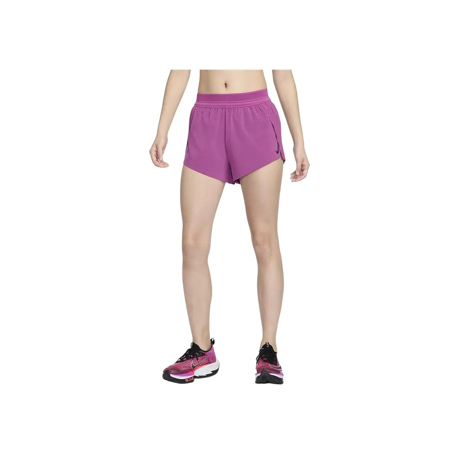 Nike AEROSWIFTDri FIT ADV Sports Shorts Women's Hot Purple Red/Black