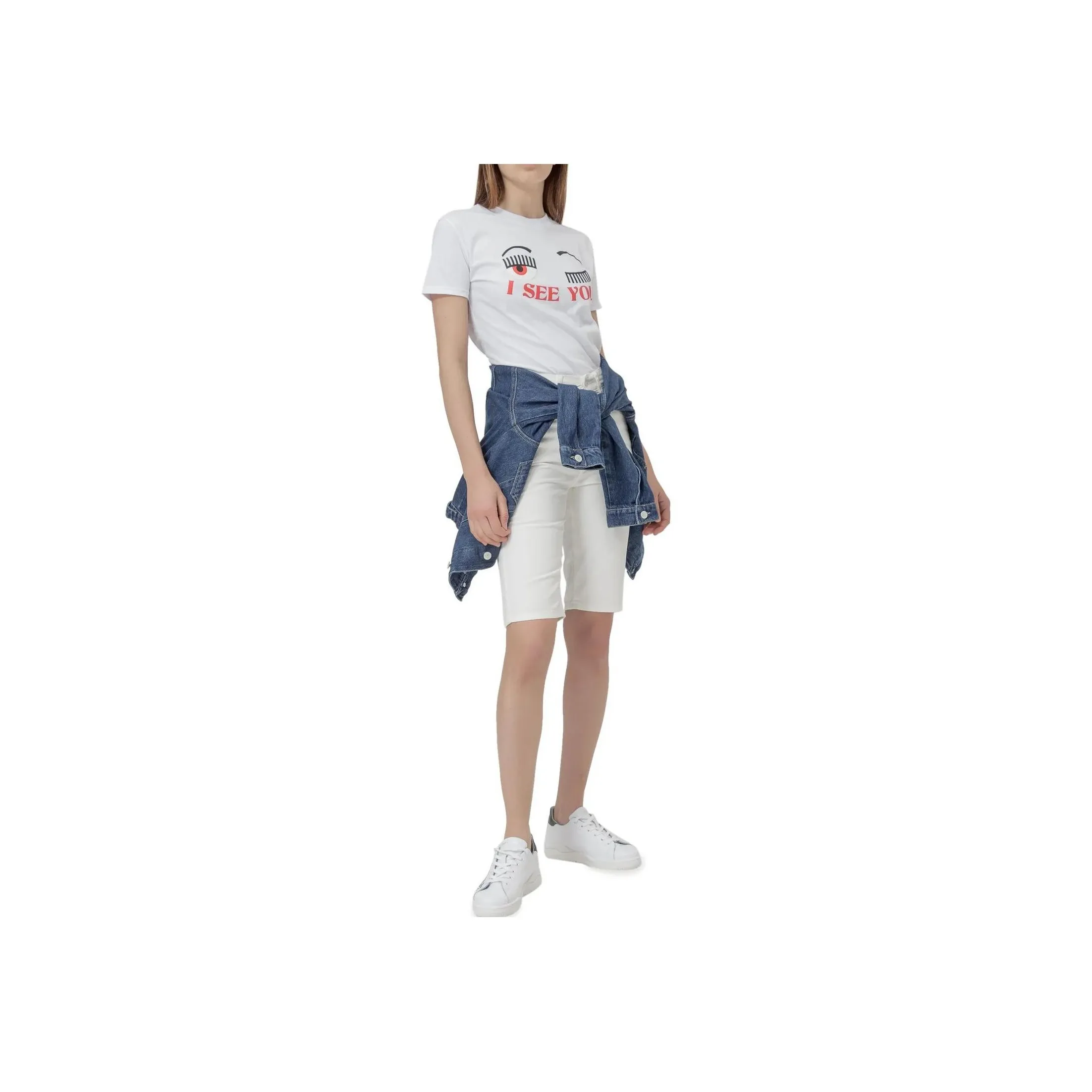 CHIARA FERRAGNI Knee length Bermuda Shorts