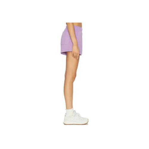 SPORTY & RICH Фиолетовые Женские Повседневные Шорты