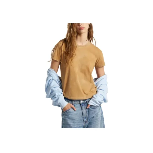 COTTON CITIZEN Винтаж Пшеница Женские Футболки
