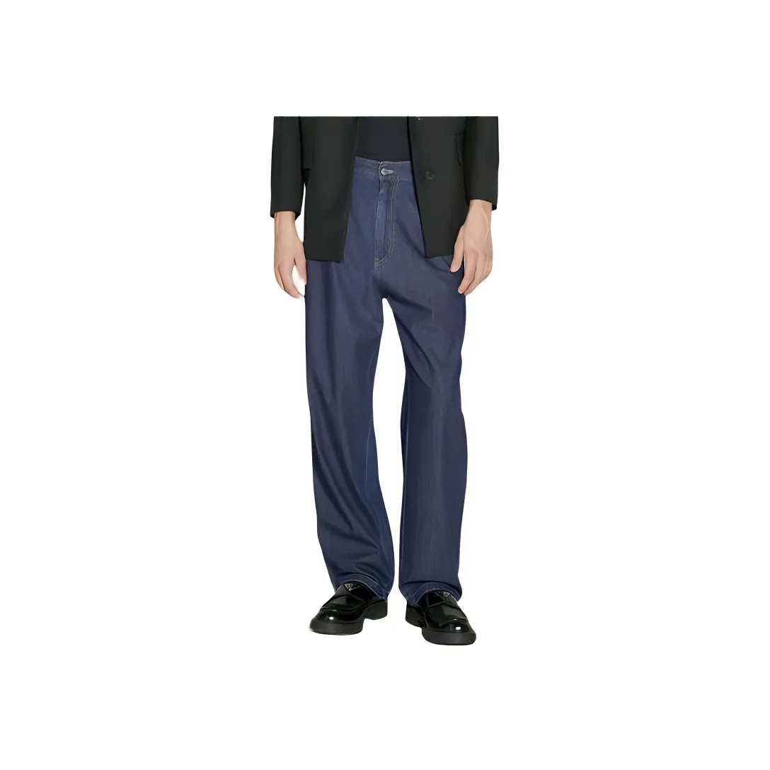 PRADA SS24 Jeans Men's Denim Blue