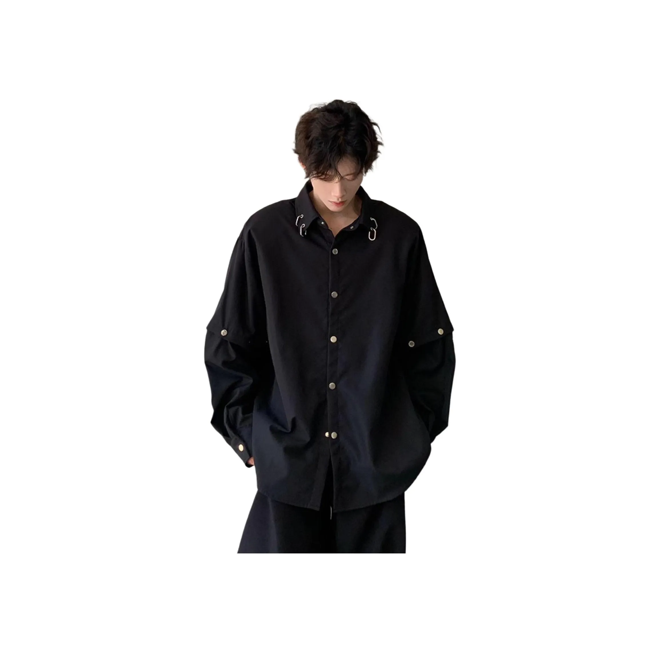 Pirkadat Черный Унисекс Рубашки