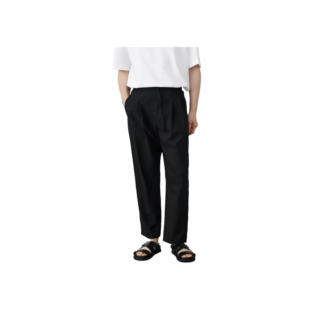 A.B.X Summer Thin Ankle Length Casual Pants Men's
