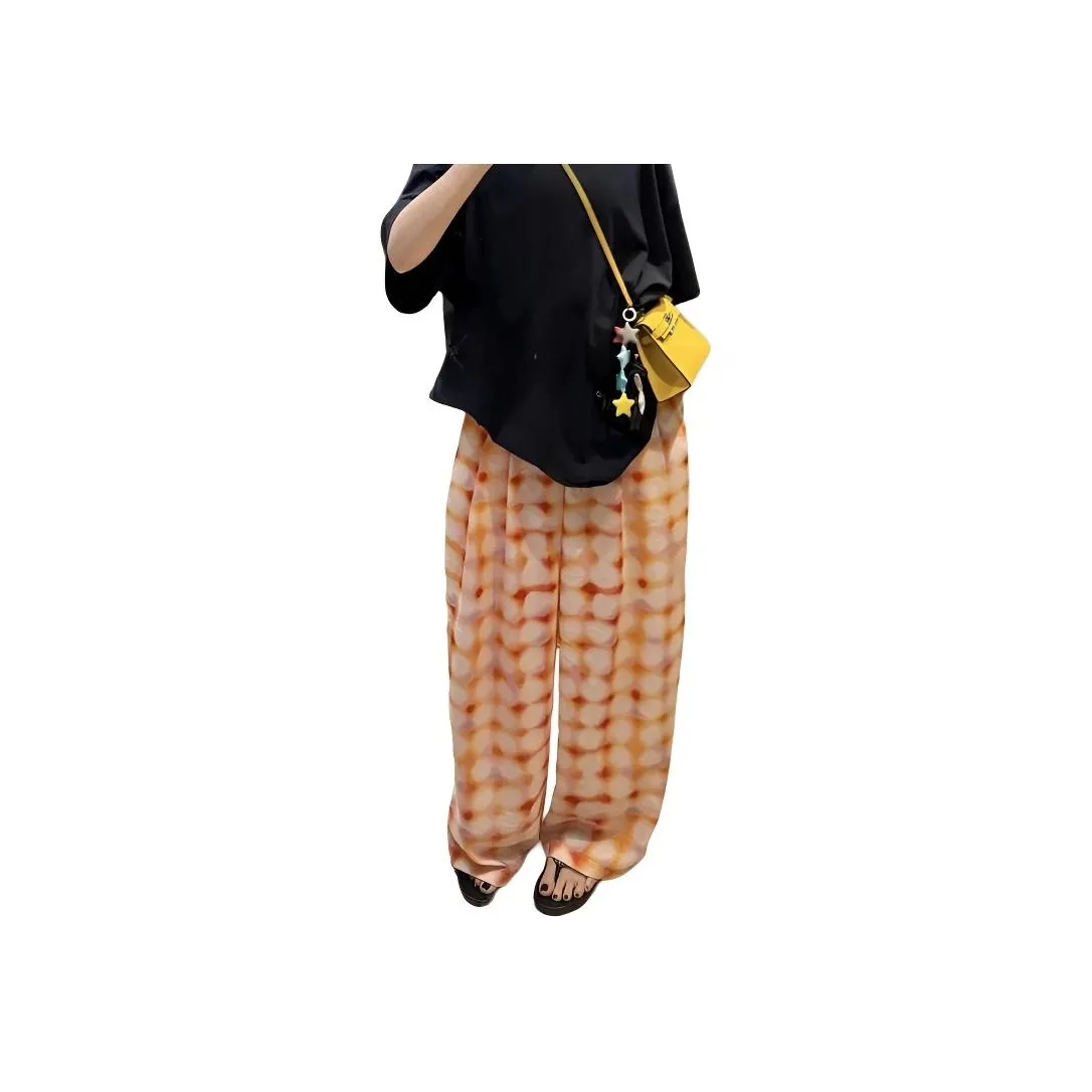 BVODE Orange Женские Повседневные Брюки
