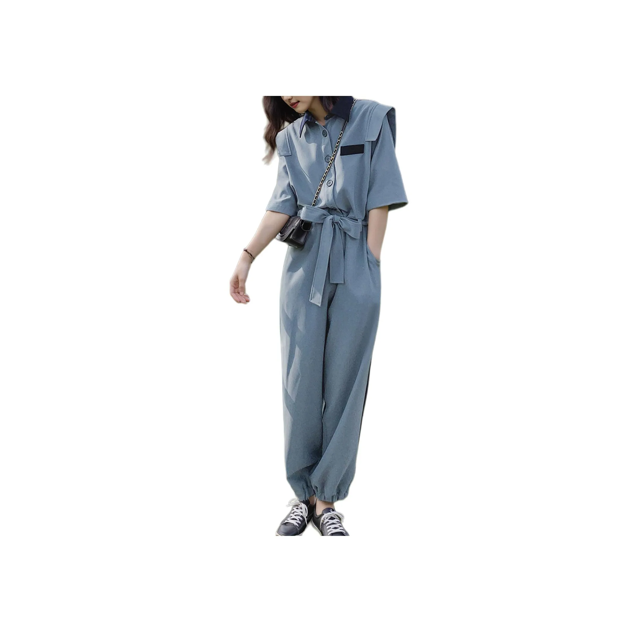 Wbwq Jumpsuits Women's Blue