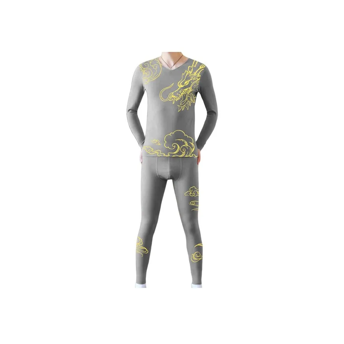 Sicily Brushed Velvet Thermal Set Men's